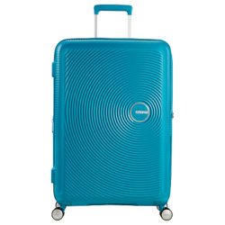 American Tourister Soundbox 4-Wheel 67cm Suitcase Summer Blue